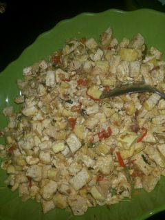 Foto resep orak arik tahu kuning pedas