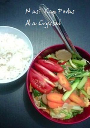 Foto resep Nasi Cap Pedas ala Crystal