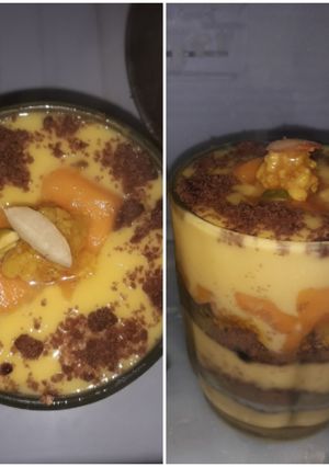 A picture of Mango Truffle delight.