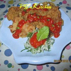 A picture of Tomato Chicken (TOMAT AYAM).