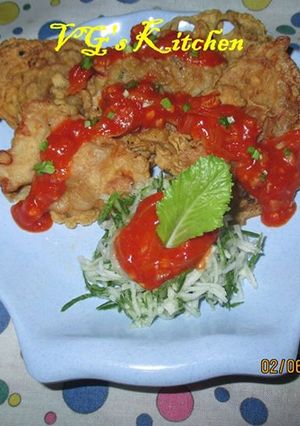 A picture of Tomato Chicken (TOMAT AYAM).