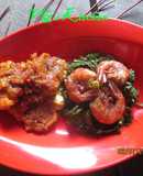 PRAWNS WITH BANANA SAMBAL (Udang Sambal Pisang)