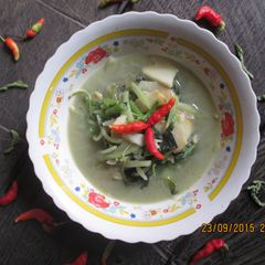A picture of Vegetables with thin coconut milk gravy (SAYUR BOBOR).