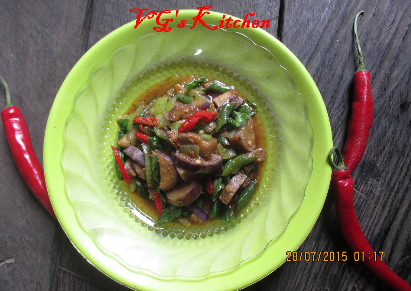 Stir-fried Mixed Vegetables (TUMIS OSENG SAYURAN)