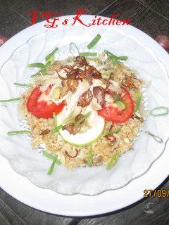A picture of Fried Rice from Central Java (NASI GORENG JAWA TENGAH).
