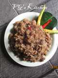 Coconut Sambal with Mature Tempeh (SAMBAL JENGGOT)