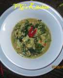Melinjo Leaves with Coconut Milk (SAYUR GANEMO)