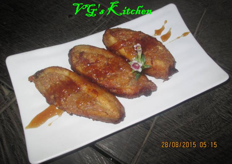 Recipe of Appetizing Dutch Fried Plantains (SANGGARA BALANDA)