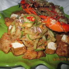 A picture of CRAB SALAD (Asma Rujak).