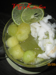 A picture of Young Coconut with Melon Juice (CIKAL DOGAN).