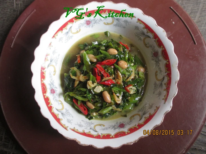 Easy Ways Make|Recipe} Vegetables with Coconut Milk Gravy (BUKANJO) the Drool, Can Pamper Your Tongue