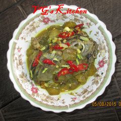 A picture of Tuna in Yellow Broth (TONGKOL KUAH KUNING).