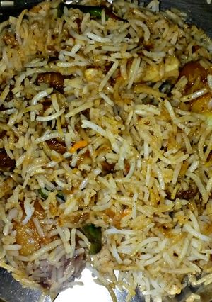 A picture of Mutton Biriyani.