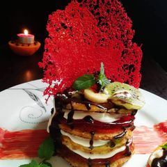 A picture of Luscious Custard Pancakes.