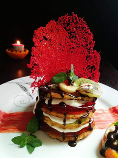 A picture of Luscious Custard Pancakes.