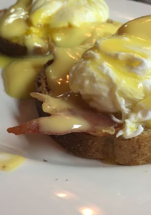 Una foto de Huevos benedictinos