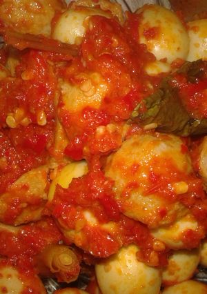 Foto resep Baso puyuh sambal pedas