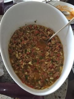 Una foto de Cebiche de atún