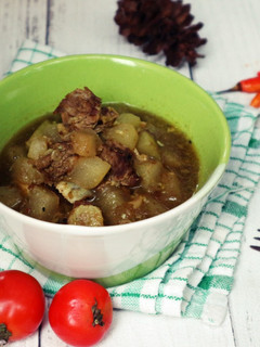 Foto resep Rawon Daging dan Labu Putih