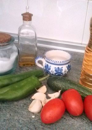 Una foto de Gazpacho para beber
