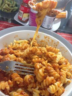 Foto resep Macaroni Bolognese Cheese
