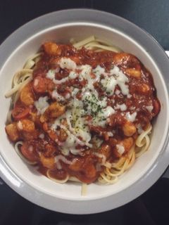 Foto resep Spaghetti Seafood Bolognese 