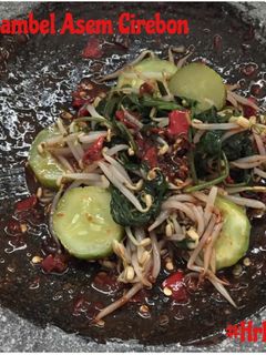 Foto resep Rujak sambel asem