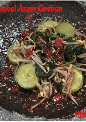 Foto resep Rujak sambel asem