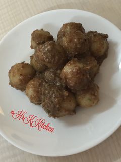 Foto resep Cimol Bumbu kacang