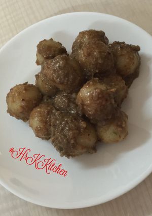 Foto resep Cimol Bumbu kacang