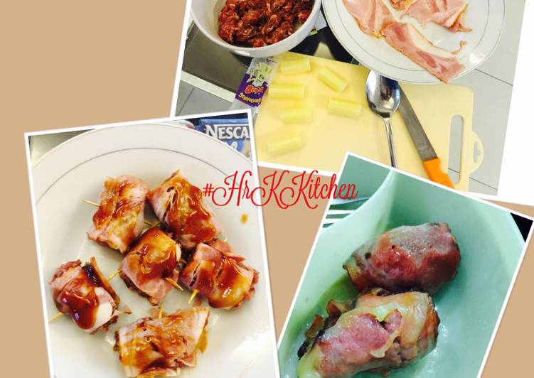 Resep Beef Bacoon with cheesse yang Lezat