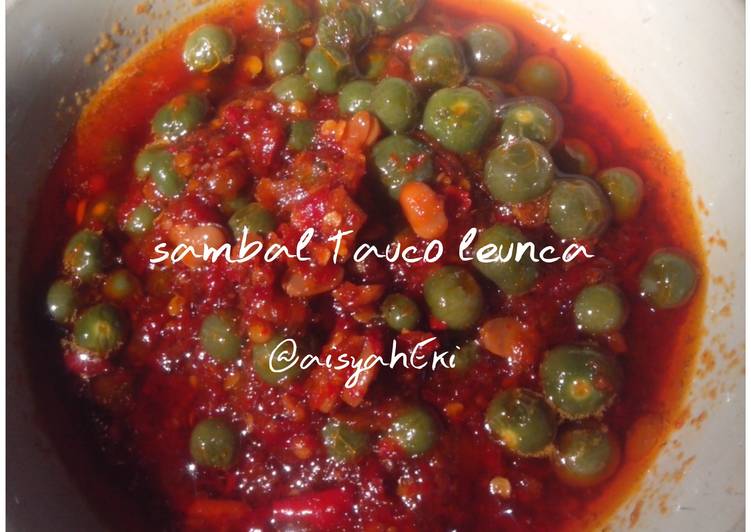 Sambal tauco leunca