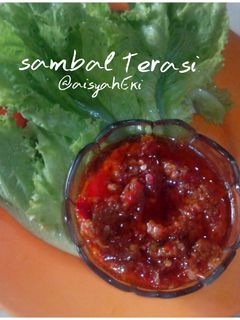 Foto resep Sambal terasi