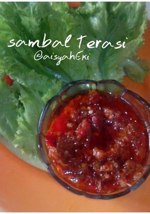 Foto resep Sambal terasi