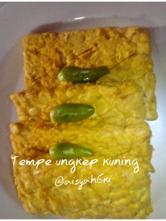 Foto resep Tempe ungkep kuning