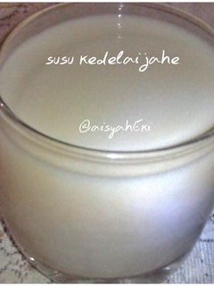 Foto resep Susu kedelai jahe