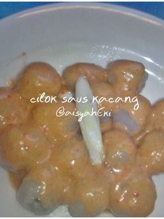 Foto resep Cilok saus kacang