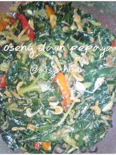 Foto resep Oseng daun pepaya