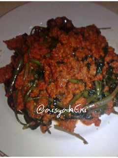 Foto resep Tumis kangkung sambal oncom