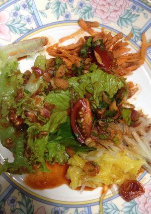 Foto resep Salad Segar Bumbu Asam Jawa