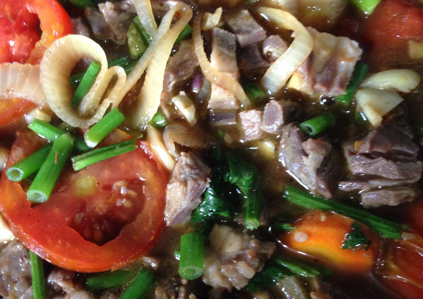 Kambing Kecap Manis Lada Hitam