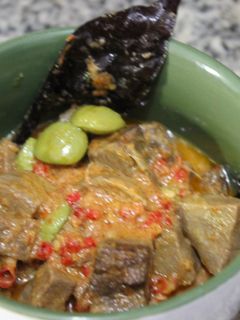 Foto resep Rendang Pete Lidah Sapi
