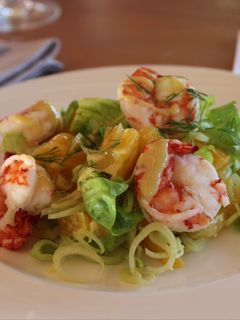 Foto resep Salad udang jeruk manis 