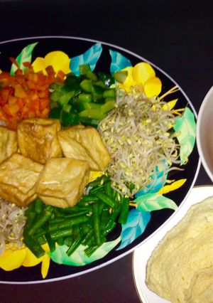 Foto resep Gado-Gado Bumbu Petis Sidoarjo