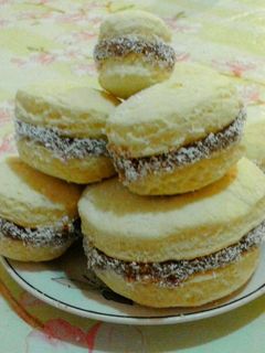 Una foto de Alfajores de maizena