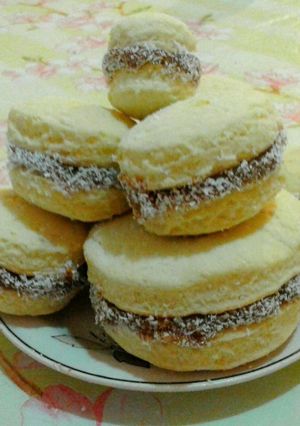 Una foto de Alfajores de maizena