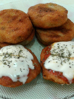 Una foto de Milanesas de berenjenas