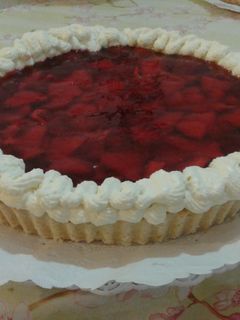Una foto de Tarta de frutillas