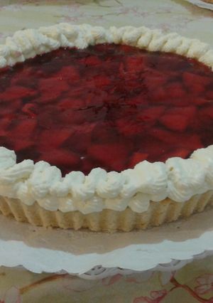 Una foto de Tarta de frutillas