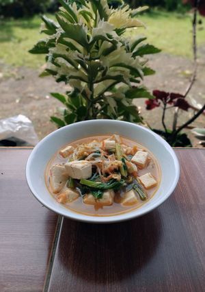 Foto resep Sundubu jjigae (순두부찌개) (Sup Tahu pedas)